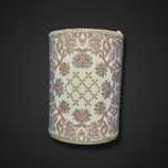 Gazetnik/stojak na parasolki w stylu vintage gobelin kwiaty B51/021618