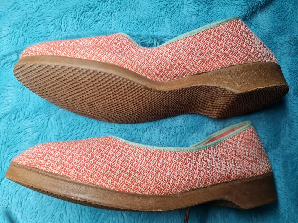 Nowe Pantofle buty czółenka Violetta PRL r36 37