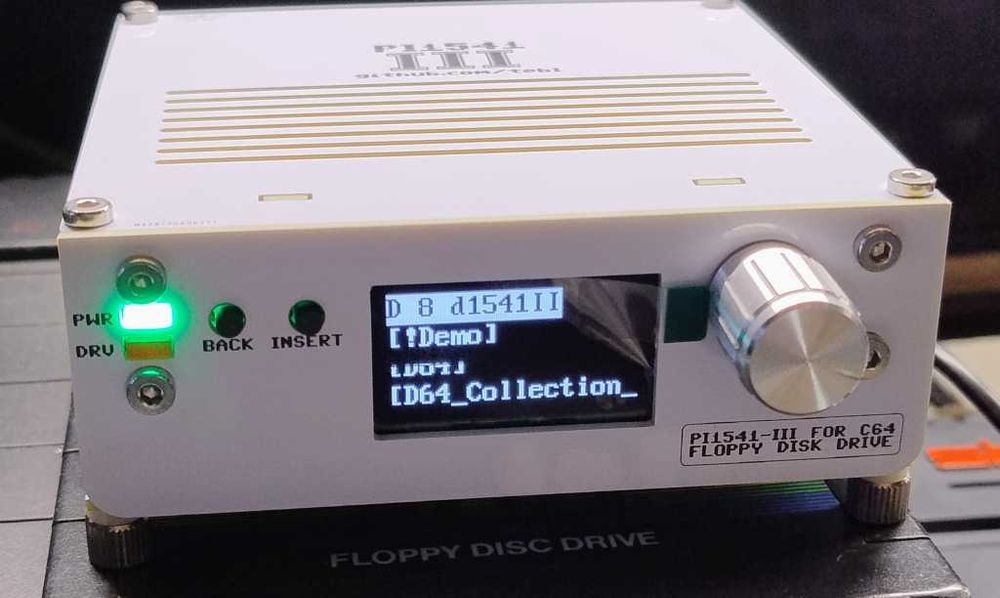 Pi1541-III, emulator stacji dysków 1541 do Commodore z kartą 32Gb
