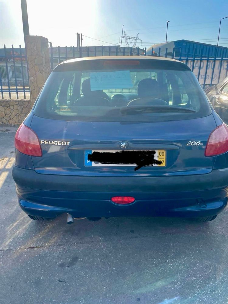 Vendo Peugeot 206 ano 2000 com espeção em dia