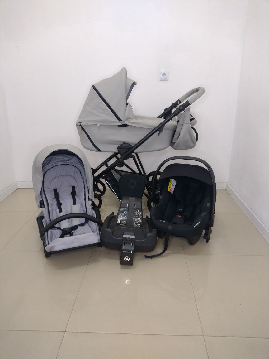 Wysyłka/odbiór wózek 4w1 Bebetto Yoddi+Avionaut cosmo BAZA ISOFIX