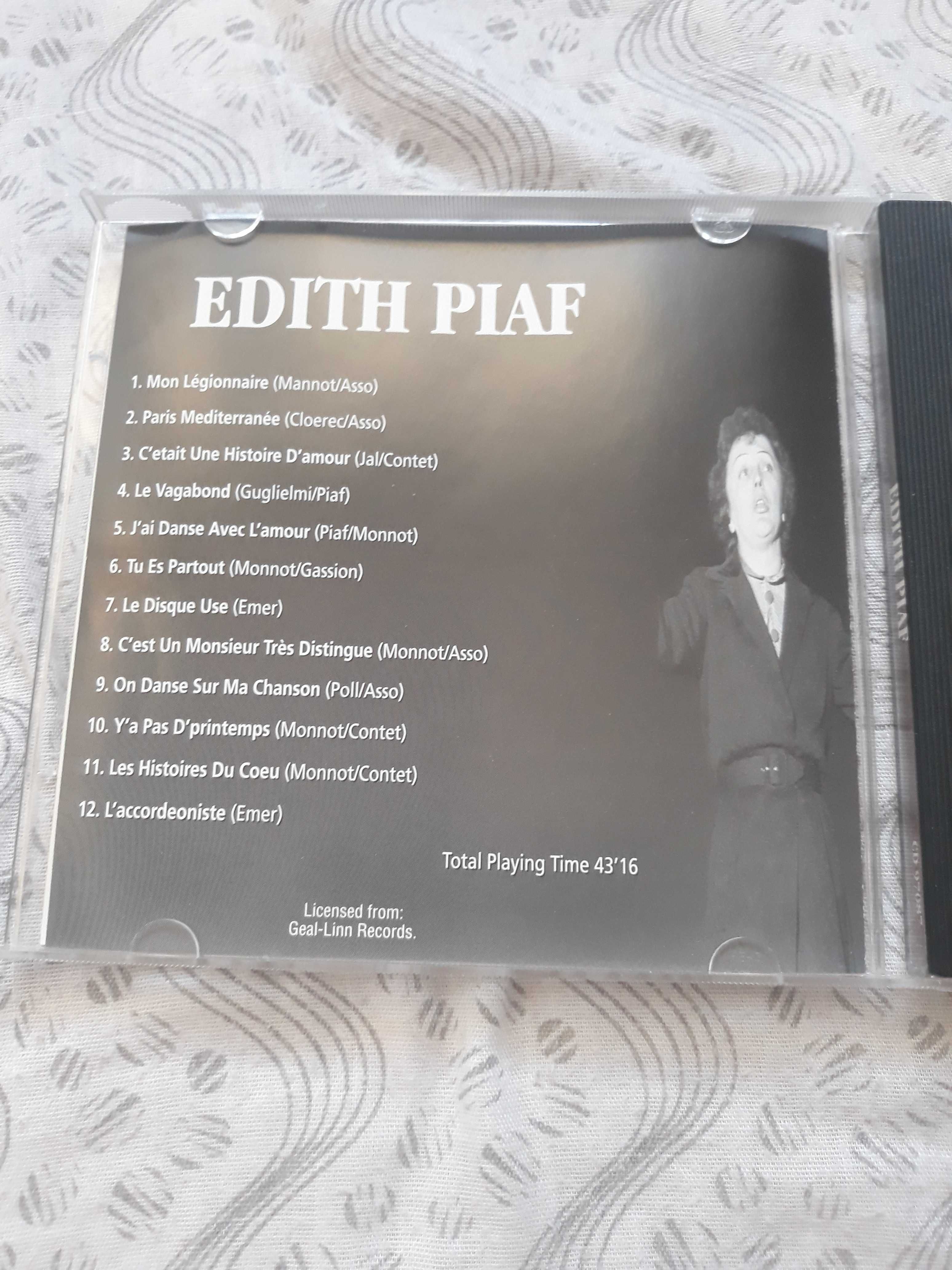 Płyta CD Edith Piaf.