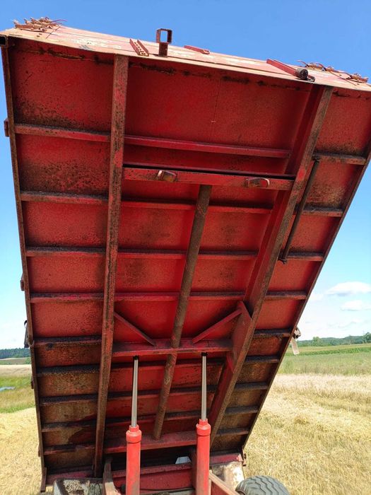 Wywrotka TIM 6,5 T -BT jednoosiowa przyczepa waja zarejestrowana !!!