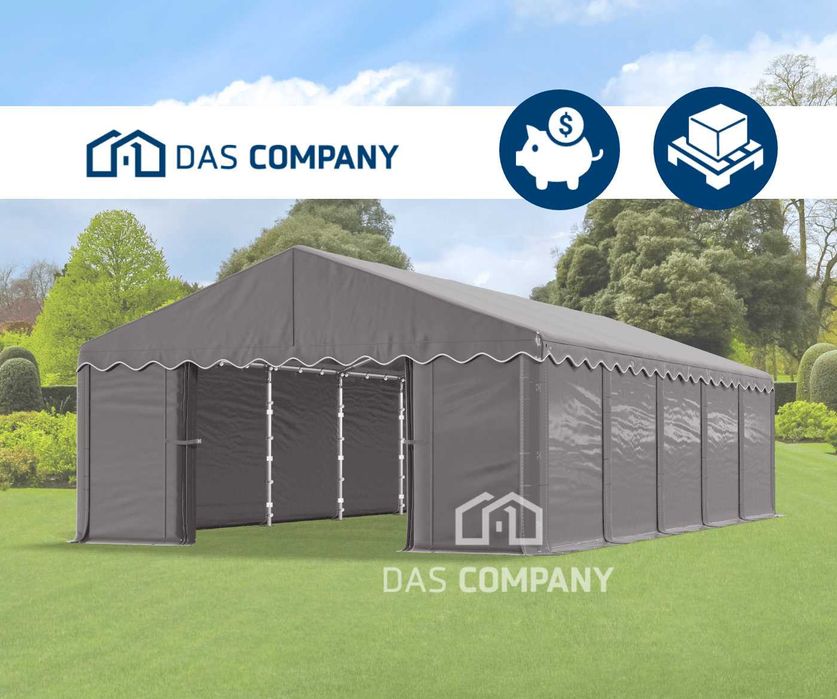 Namiot magazynowy hala firmowa przemysłowa namiotowa handel 6x10x2m S