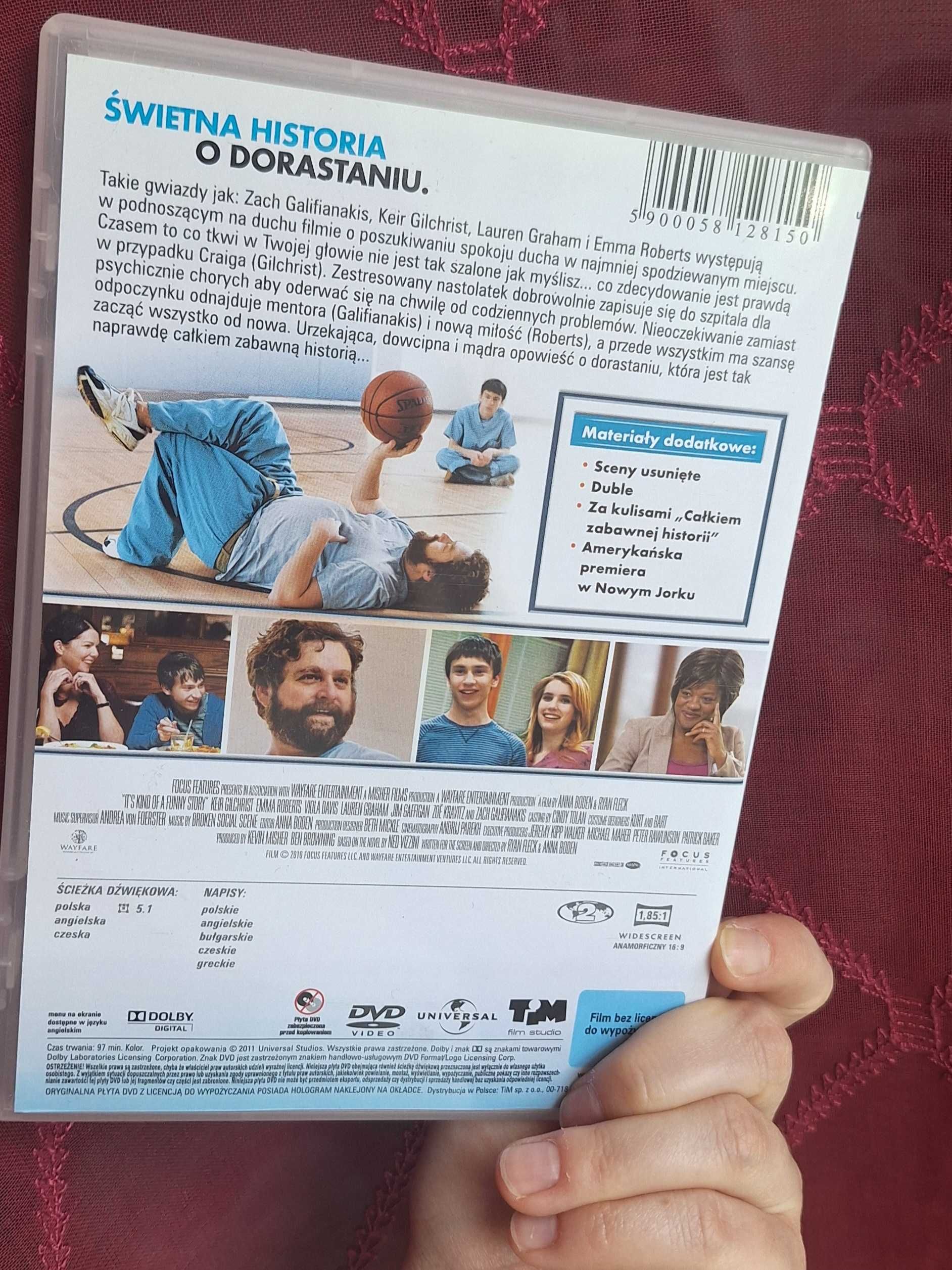 Całkiem zabawna historia DVD