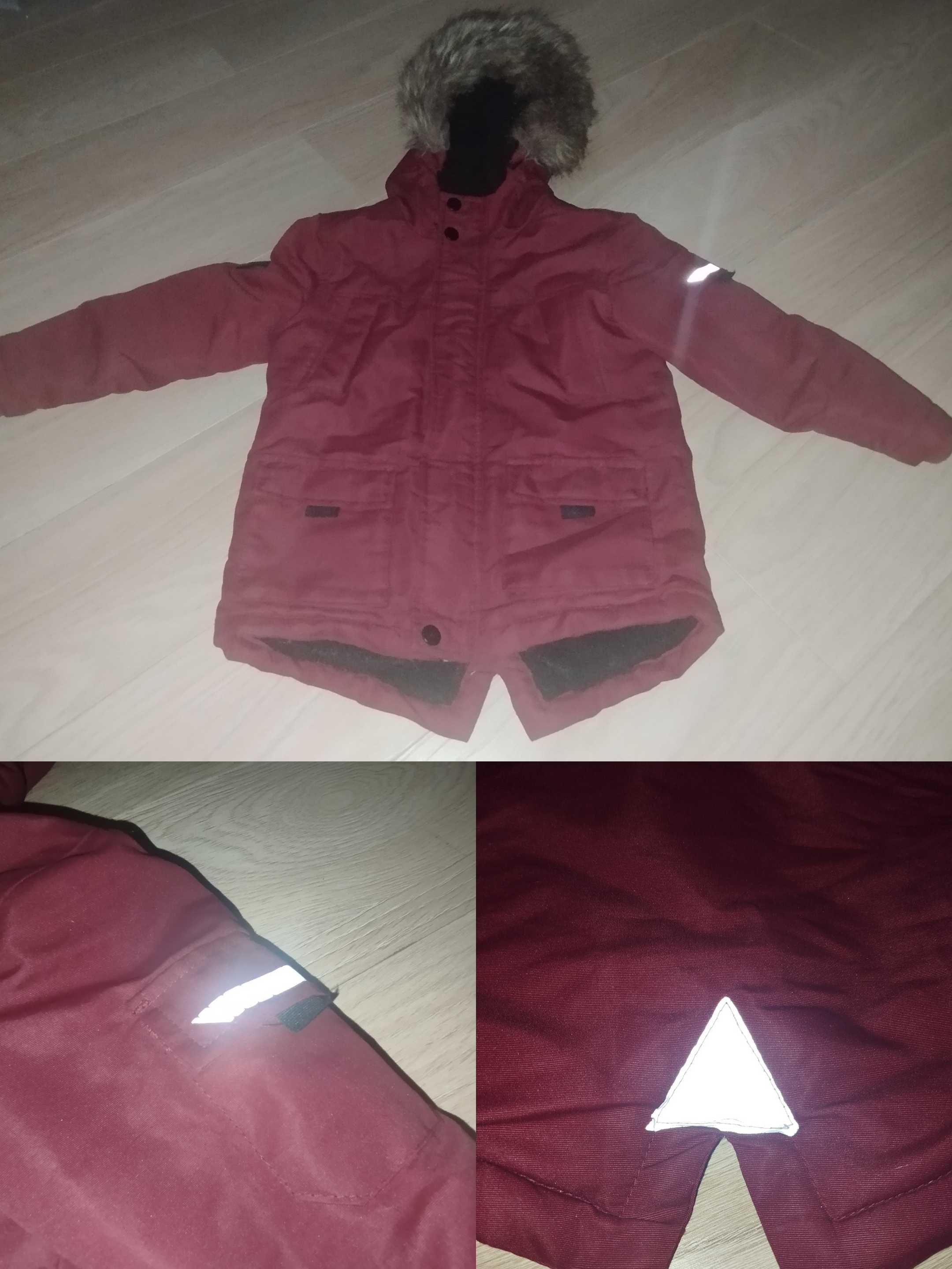 Boy's winter jacket Chłopięca kurtka zimowa mega ciepła 3-4 lata