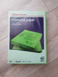 papier ksero - 1 ryza - kolor zielony