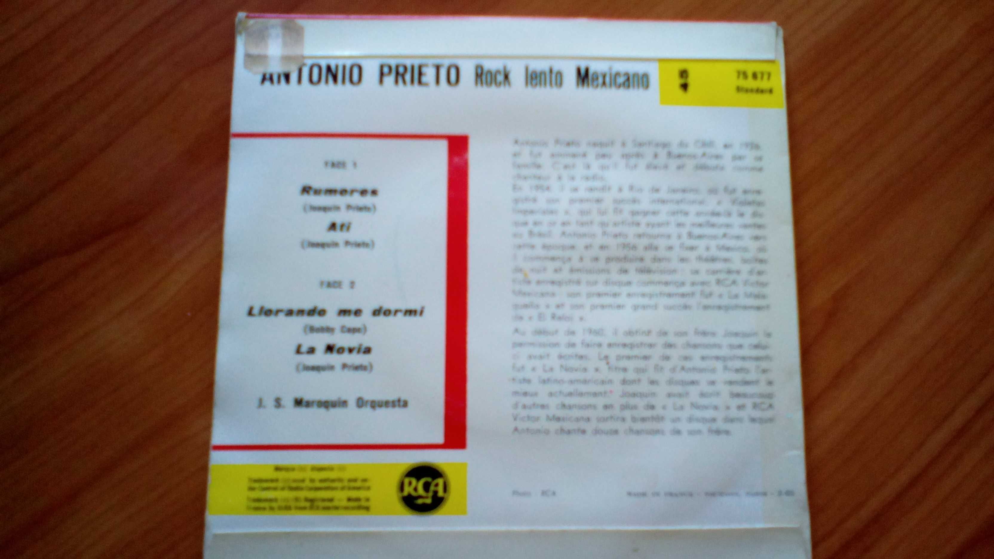 Antonio Prieto Rock lento Mexicano 1962