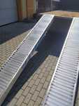 Najazdy aluminiowe do minikoparek 2,5-4,5m do 13t, Dostawa,gwarancja