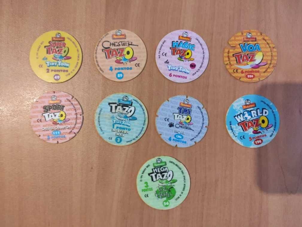 Tazos Matutazos Dunkin Angry Birds Mortal Kombat Yu-Gi-Oh Star wars