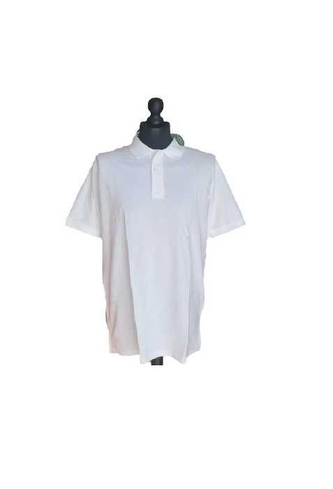 Biała koszulka POLO. Rozmiar L.