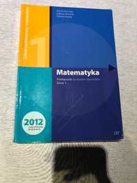 Matematyka 1 - podręcznik zakres rozszerzony, M. Kurczab, E. Kurczab,