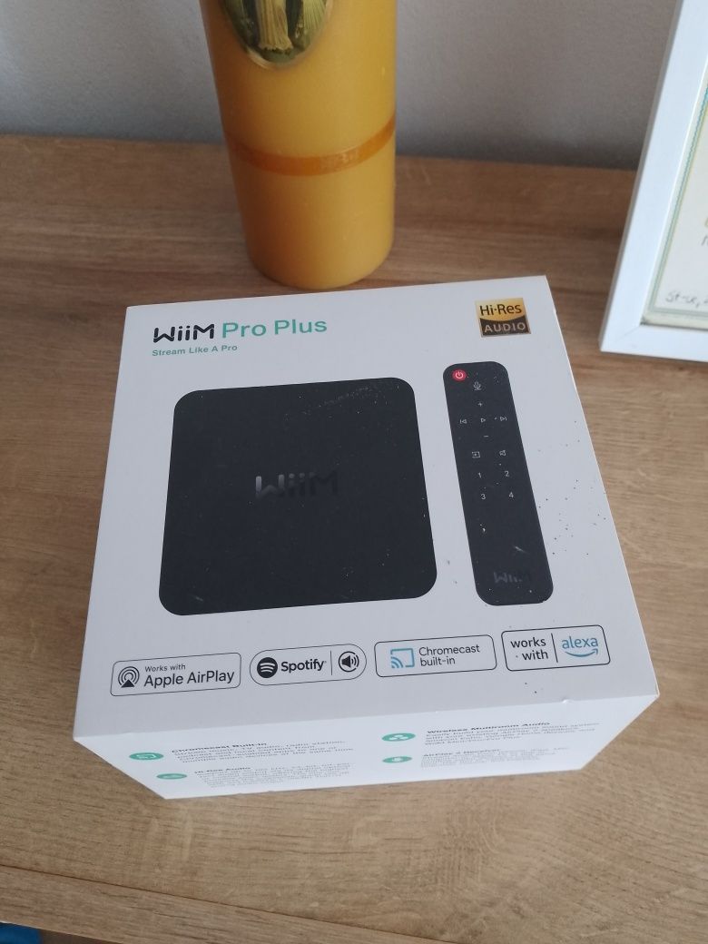 WiiM Pro PLUS audiofilski Streamer Tidal connect Spotify Roon AirPlay2