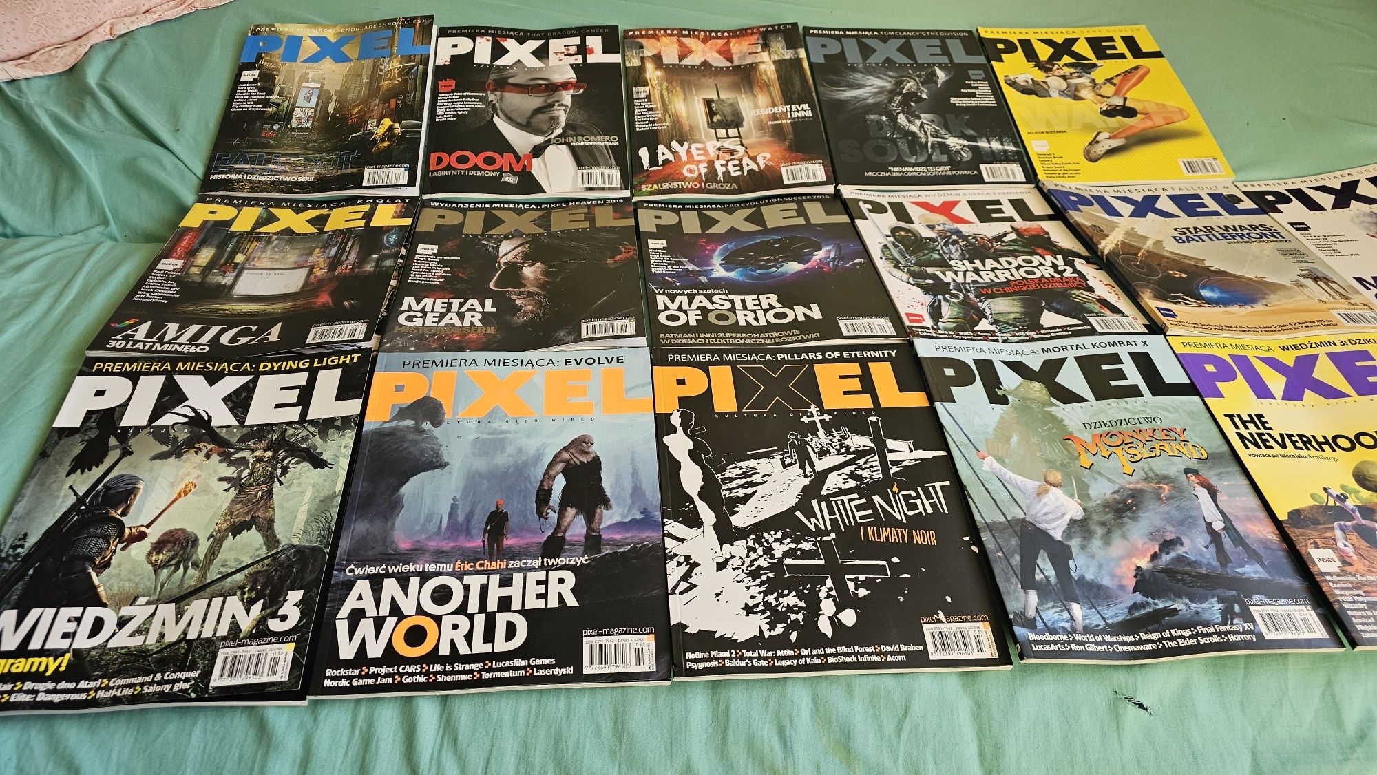 Gazeta Pixel Kultura Gier Video od nr. 1 do 16 .