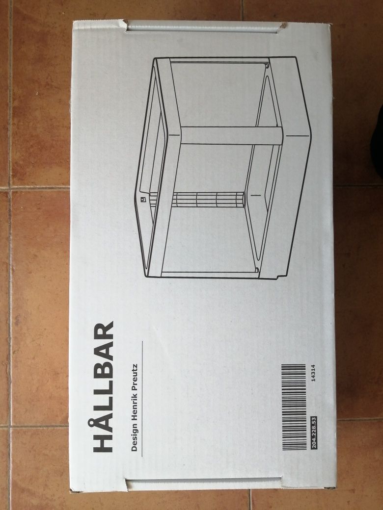 2 estruturas HALLBAR Ikea