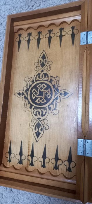 Шахматы , шашки, нарды 3 в 1  50×50 ,ручная работа ,подарочный вариант