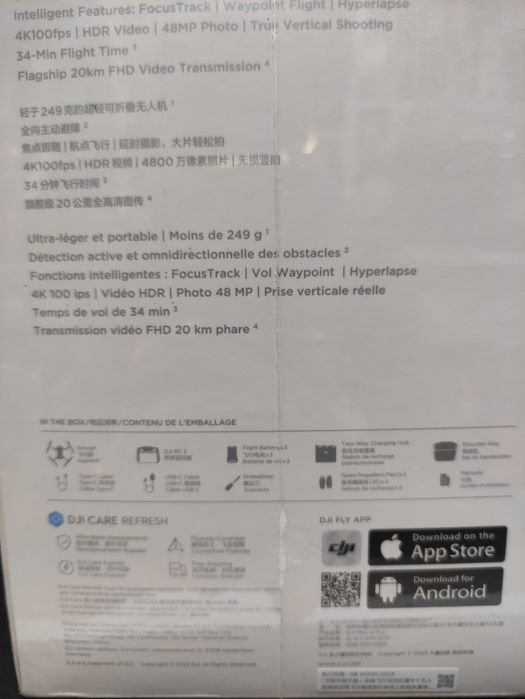 Na Lewara Dron DJI Mini 4 Pro Fly More Combo