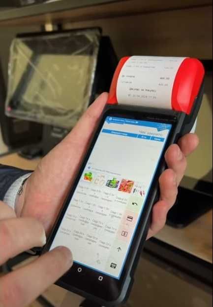 POS терминал iMin чи Sunmi D3 для Poster Кашалот ПРРО принтер 58мм NFC