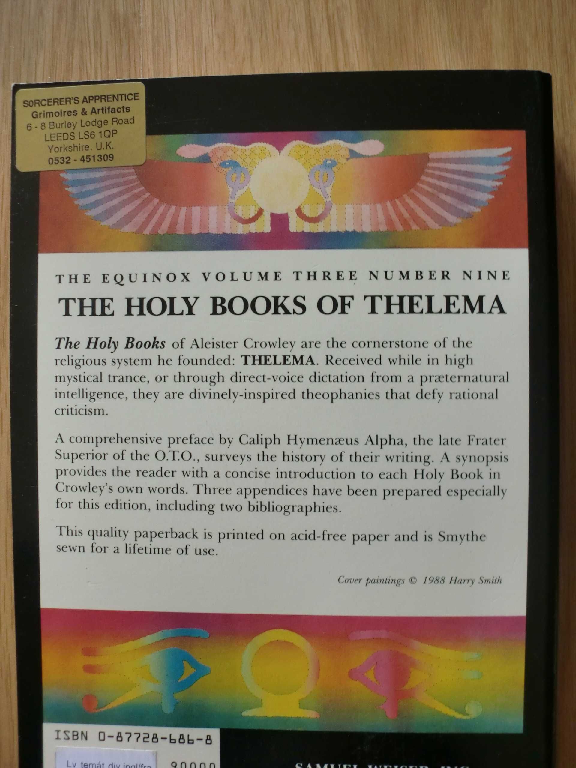 The Holy Books of Thelema
by Aleister Crowley