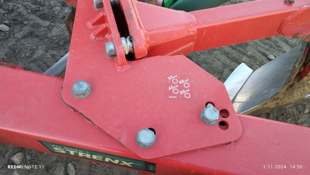 Zamiana  Pług Agromasz 3 4  skibowy  kverneland