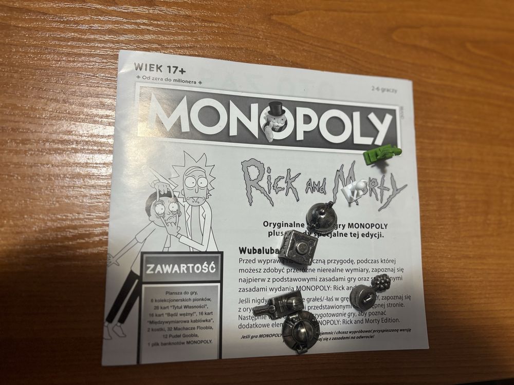 Gra Monopoly Rick & Morty