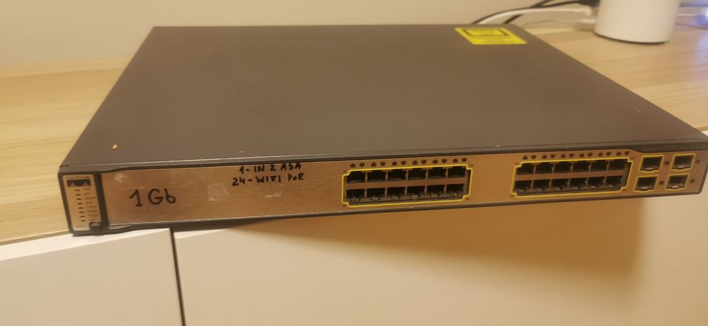 Przełącznik switch Cisco Catalyst 3750G POE-24