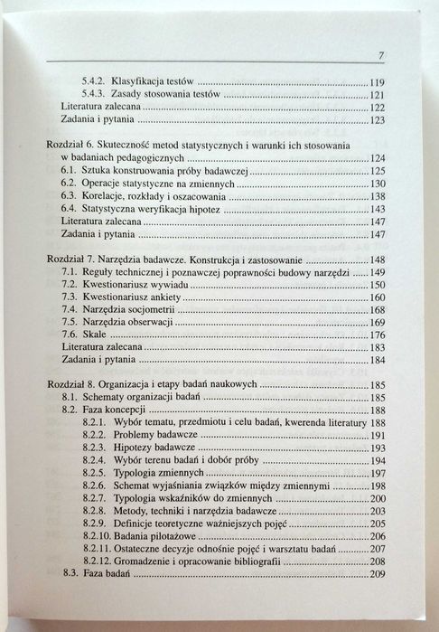 Zasady Badań Pedagogicznych, Strategie ilościowe, T. PILCH, T. BAUMAN