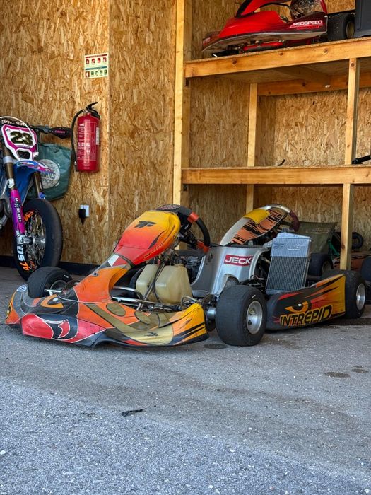 Kart Rotax Intrepid DD2 + Reboque 2 karts