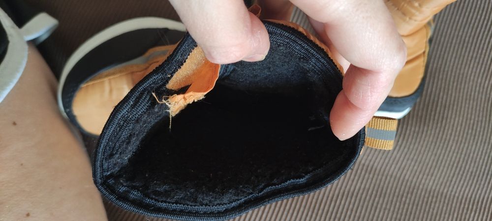 Зимові дитячі чоботи, черевики, сноубуси, розмір 24