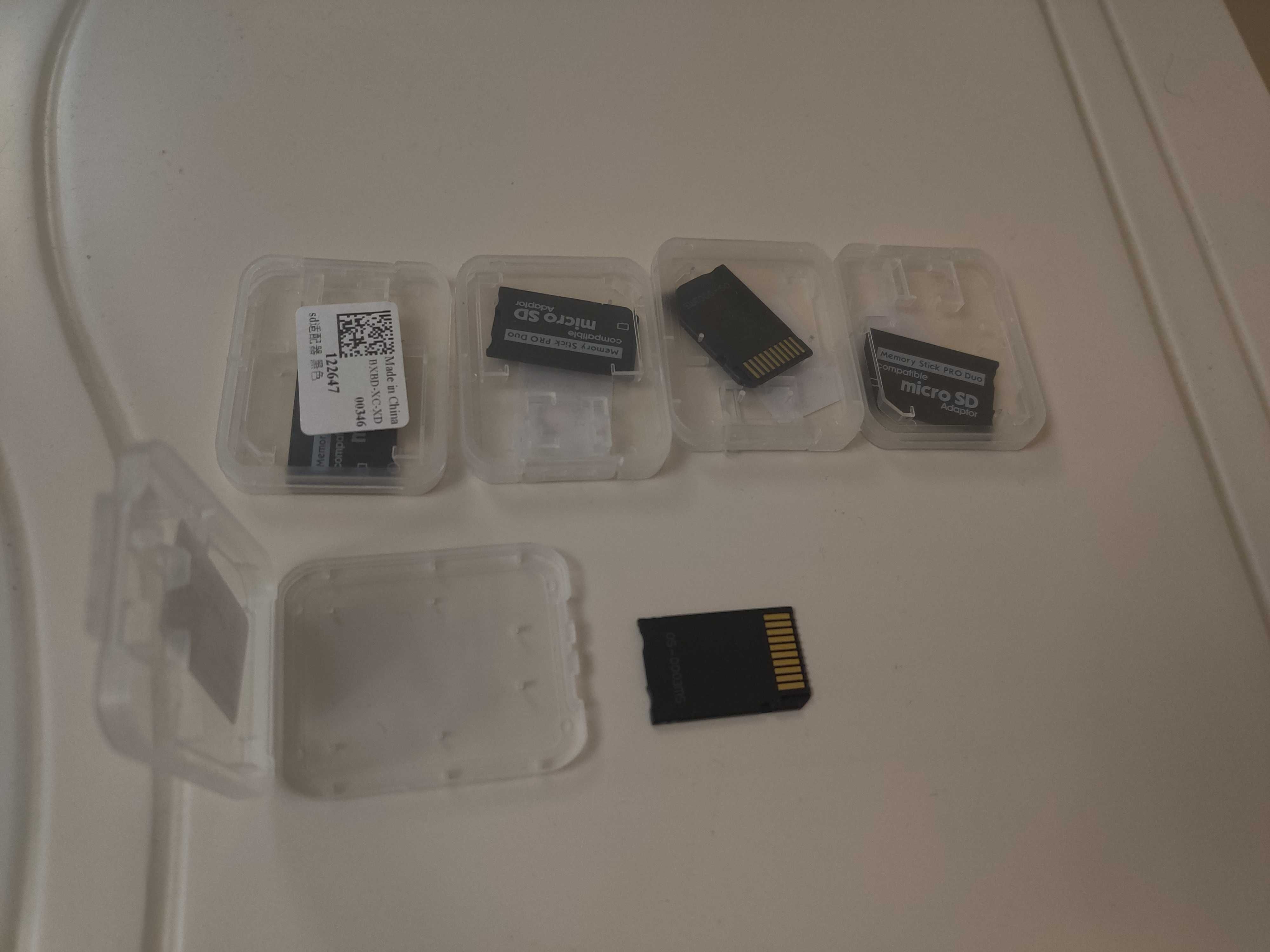 Переходник адаптер Micro SD (TF) на Memory Stick Pro Duo для Sony PSP