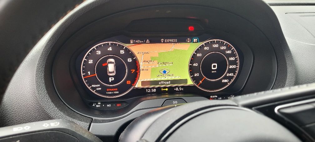 Audi A3 v8 sportback czarny