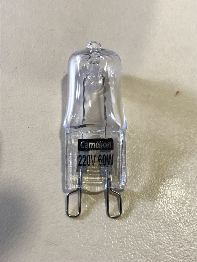 Галогенная капсульная лампа G9 220 v/60w Camelion