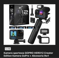 Kamera sportowa GOPRO Hero12 creator edition + akcesoria 9 w 1