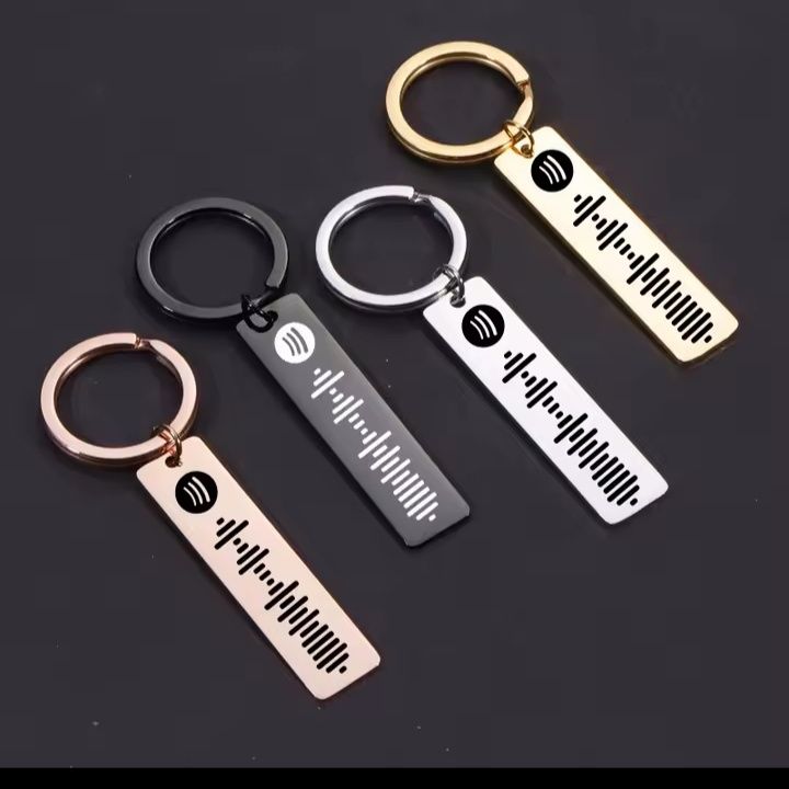 porta chaves personalizado com música