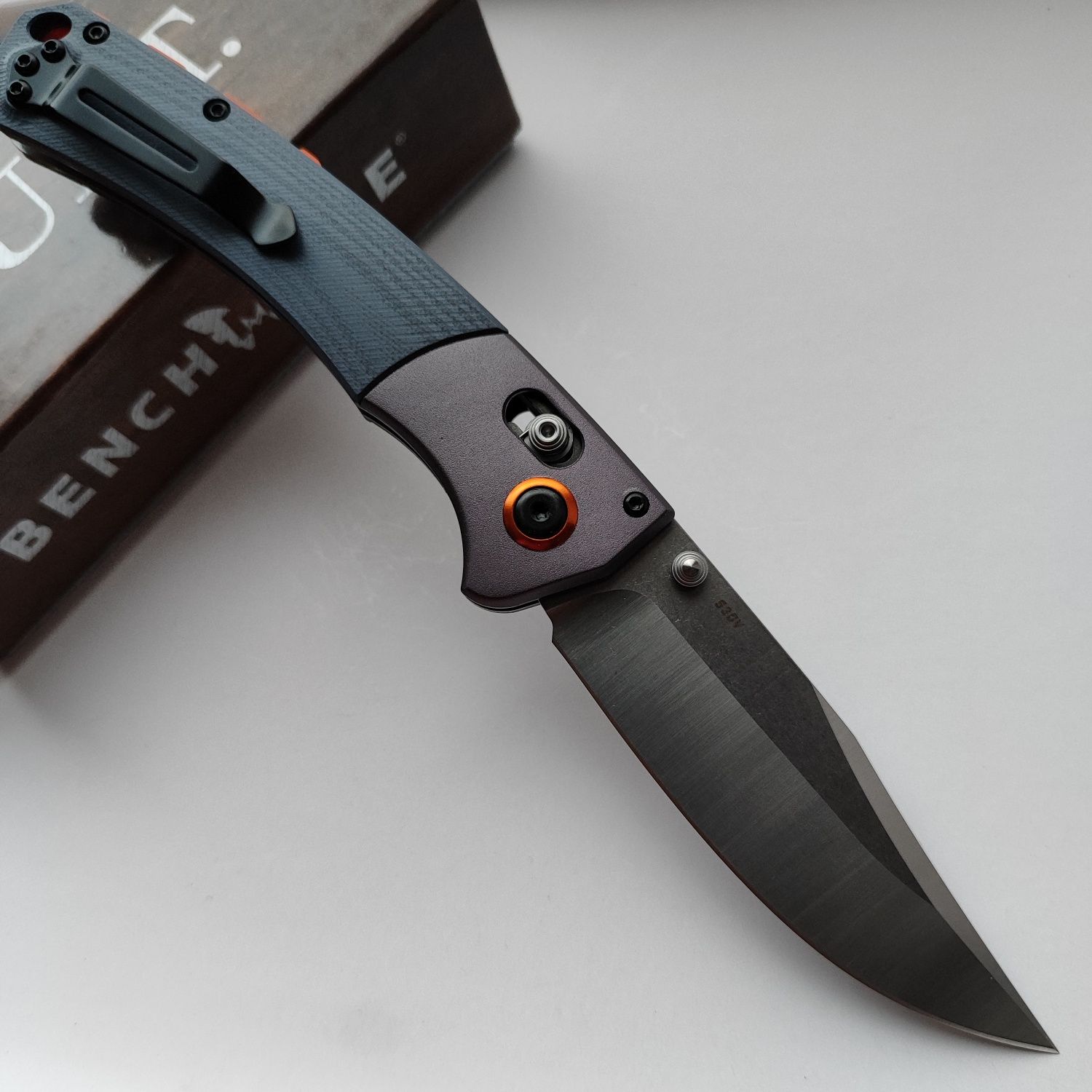 Нож Benchmade Hunt Crooked River Gray G10