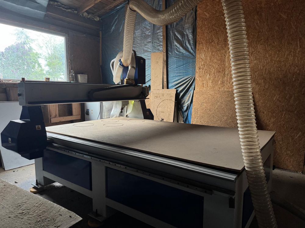 Frezarka CNC CORMAK 1520 z pompą