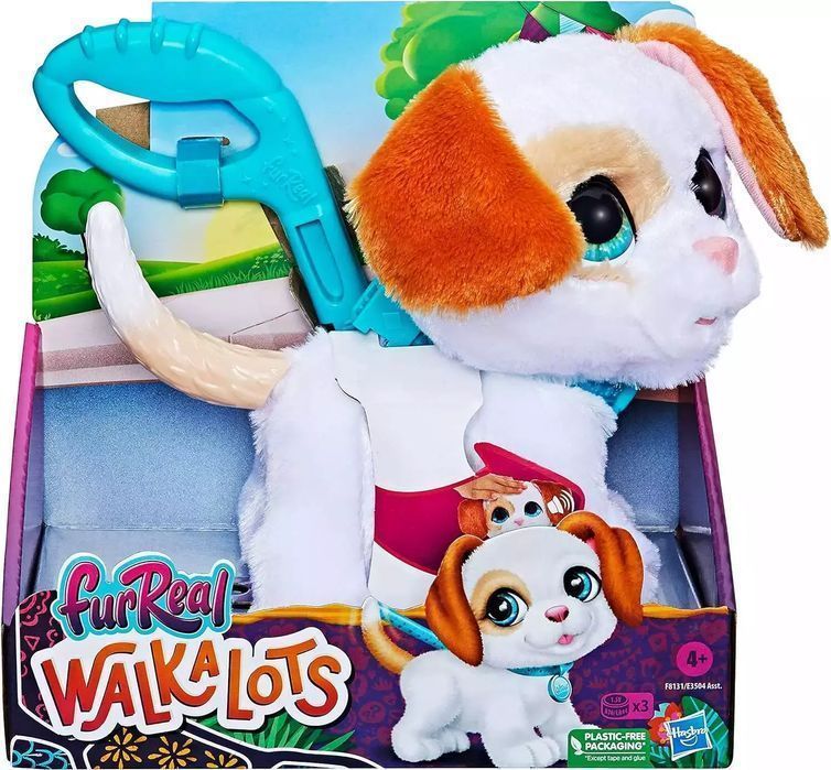 FurReal Walkalots. Chodzący na smyczy. Hasbro