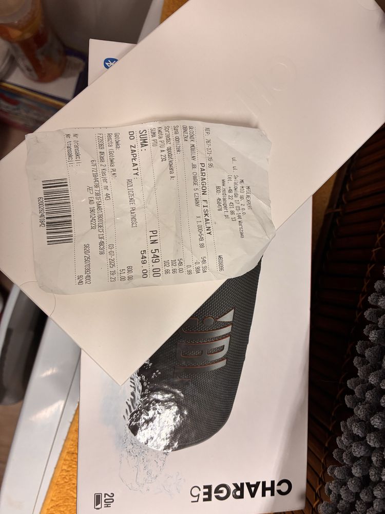 Jbl Czarge 5 Nowy