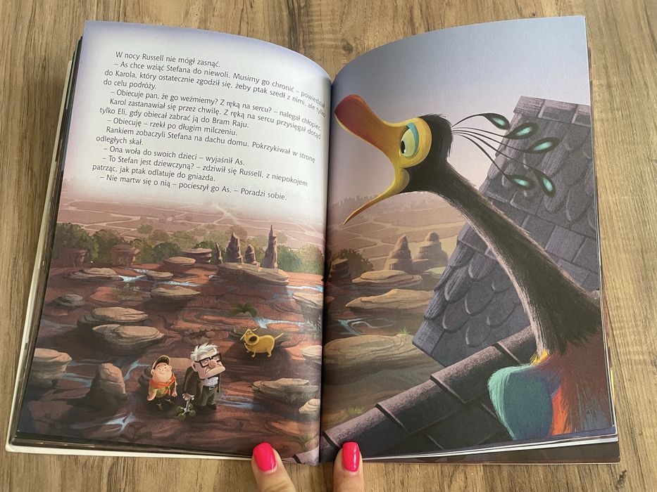 Disney Pixar Odlot książka