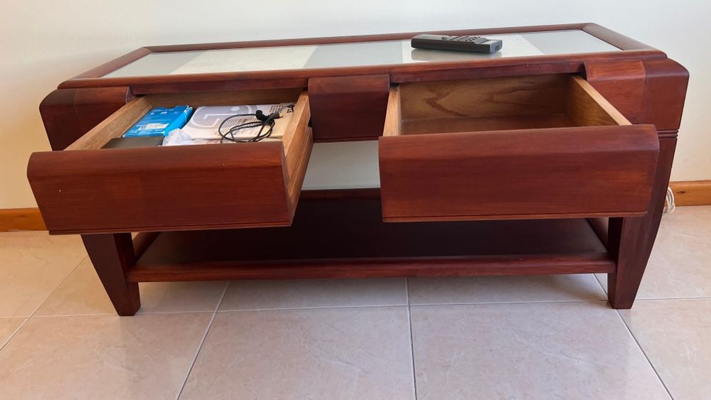 Mesa de Centro ou Móvel de TV de estilo Clássico/Vintage