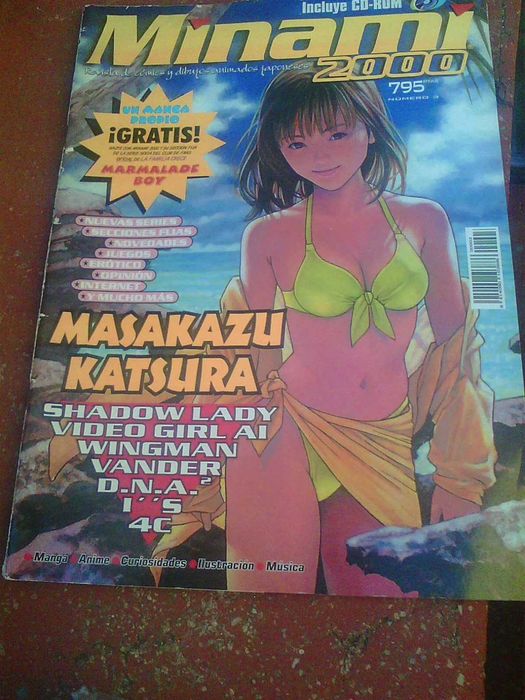 revista minami 2000 anime manga 3- portes ctt grátis