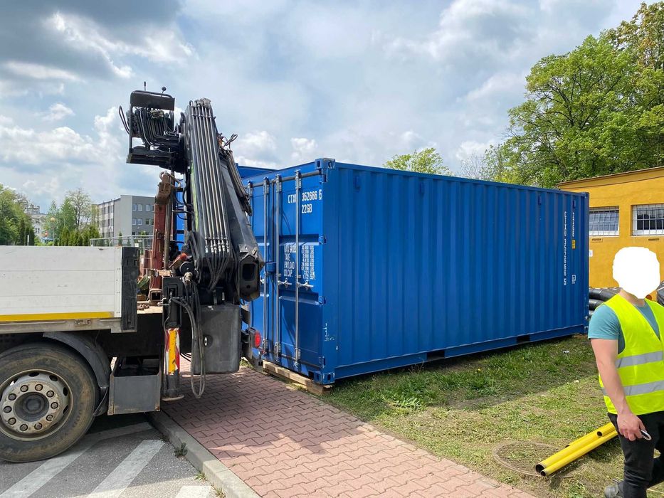 WYNAJEM Kontener Magazynowy Morski/garaż/lokal Magazyn+Dostarczamy-HDS