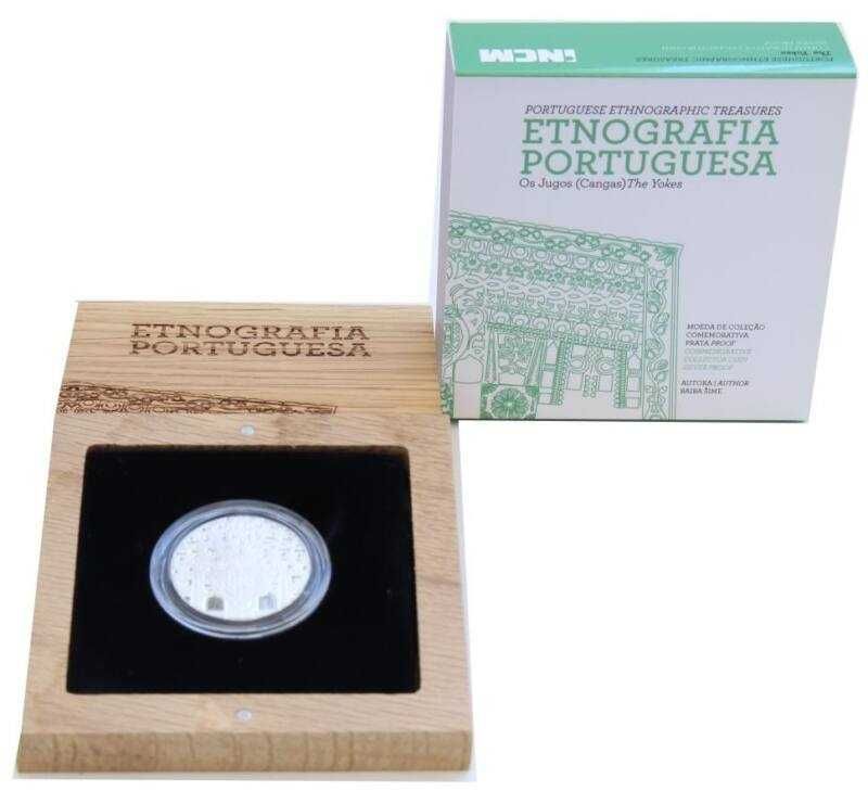 Moeda 2,5€ Etnografia Portuguesa Os Jugos 2014 Prata Proof 925