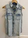 Camisa Salsa, ganga clara, tamanho XS (NOVA)