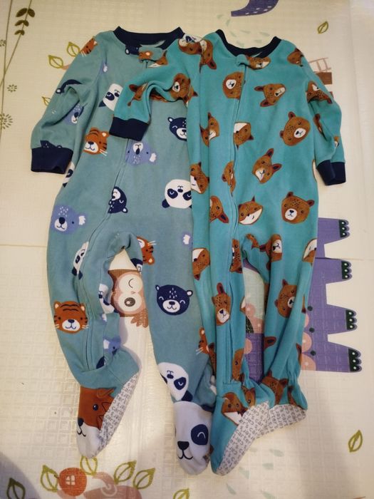 Человечек флисовый 18м