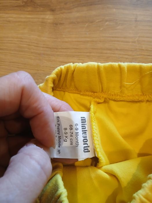 Spodnie bluza sweterek komplet