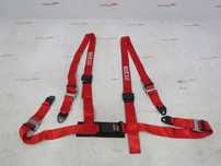 Cinto Segurança Sparco 4 pontos Vermelho