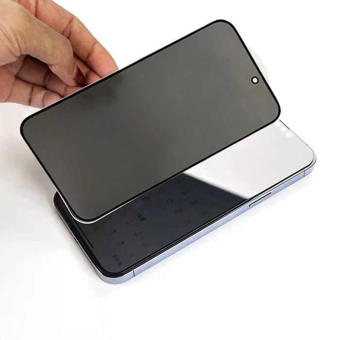 Hartowane Szkło Privacy Glass Do Iphone 12/12 Pro Czarne