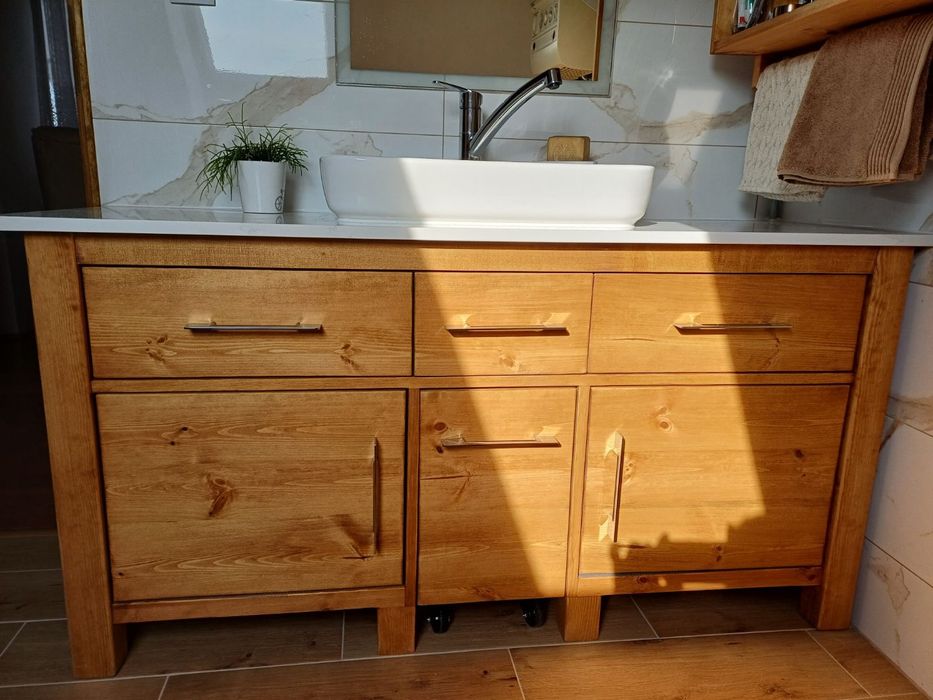 Komoda szafka pod umywalkę nablatową