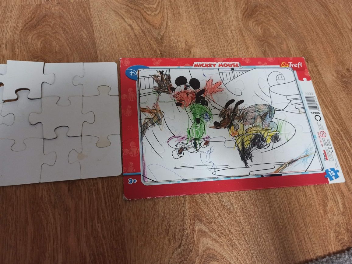 Puzzle ramka Mickey Mouse Club House 3+